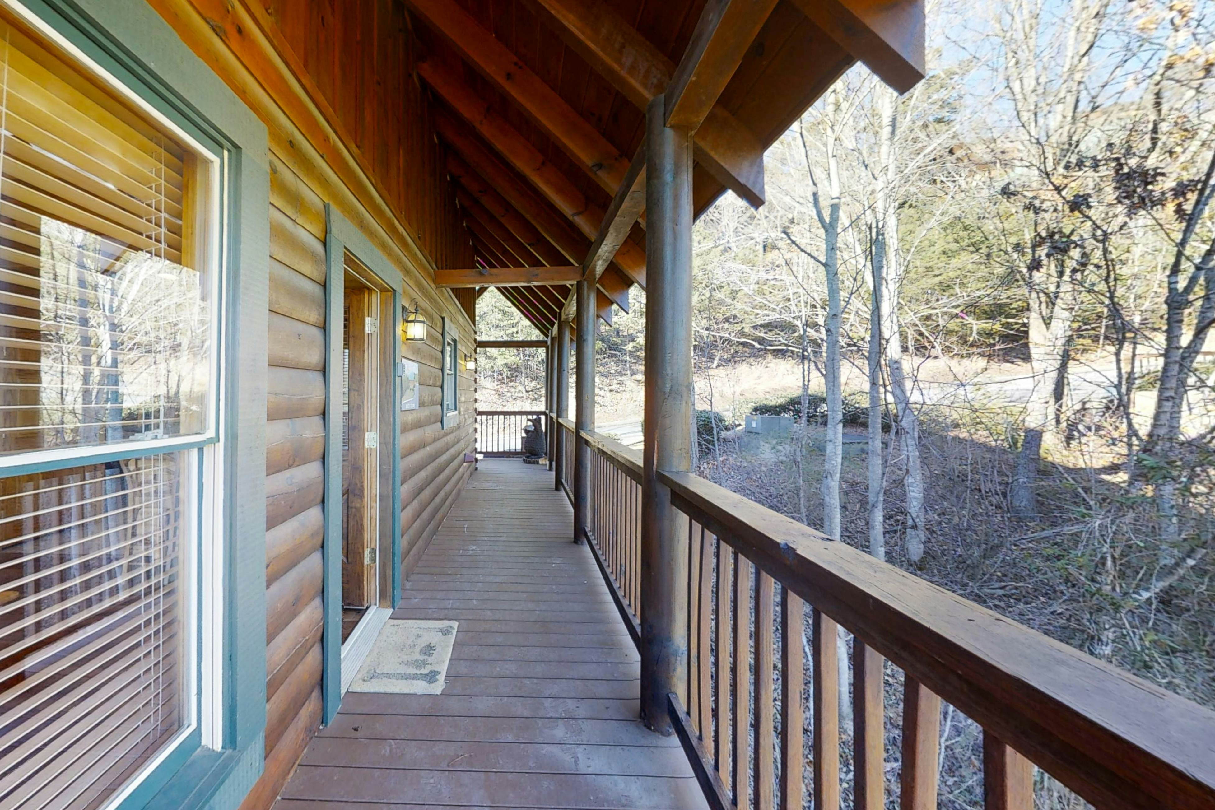 Elegant Two-Story Cabin w/ Free Attraction Tickets, Hot Tub, & Pool Table
