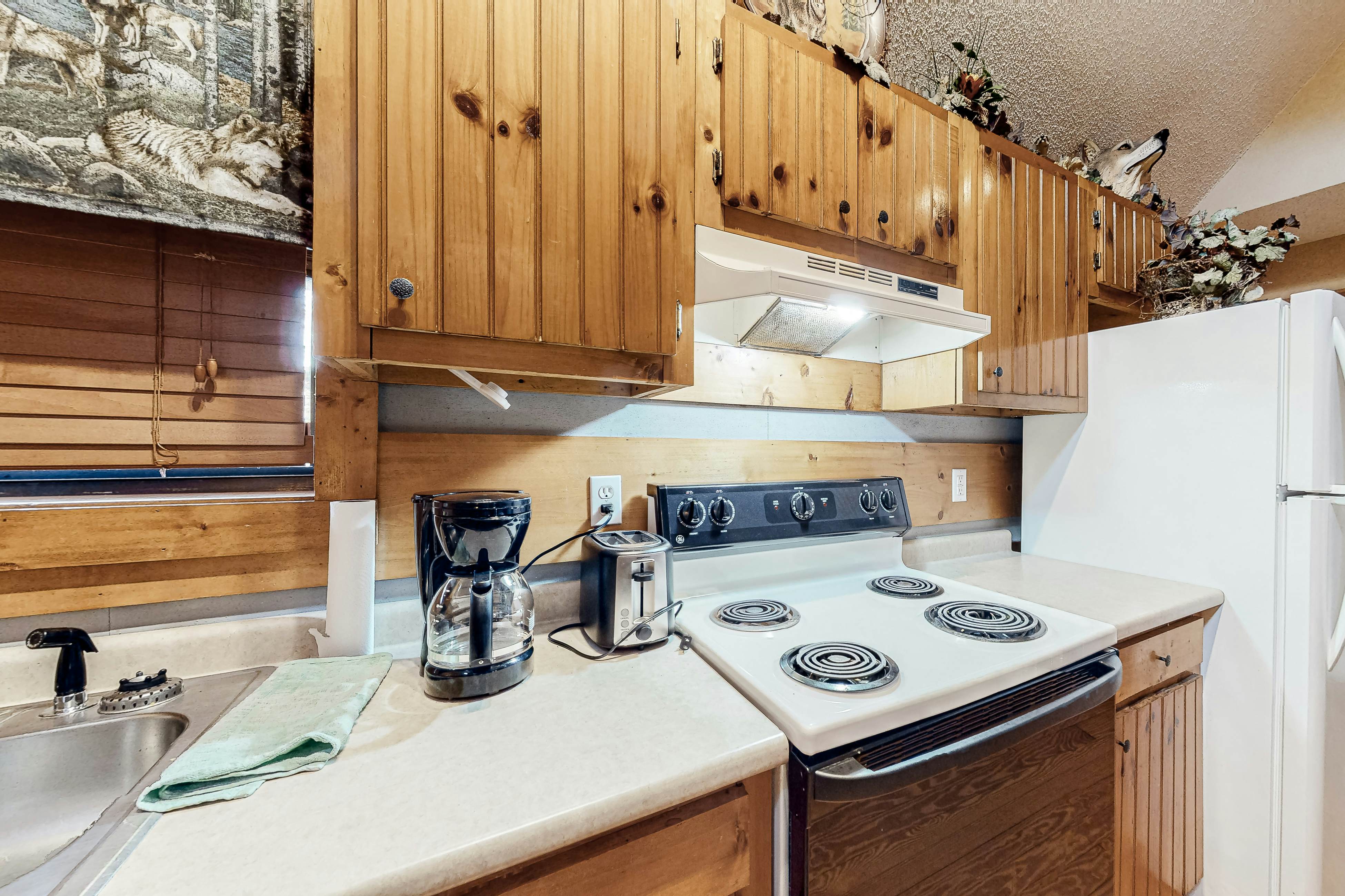 Casual Cabin with Private Hot Tub, Free Attraction Tickets, & Gas Fireplace