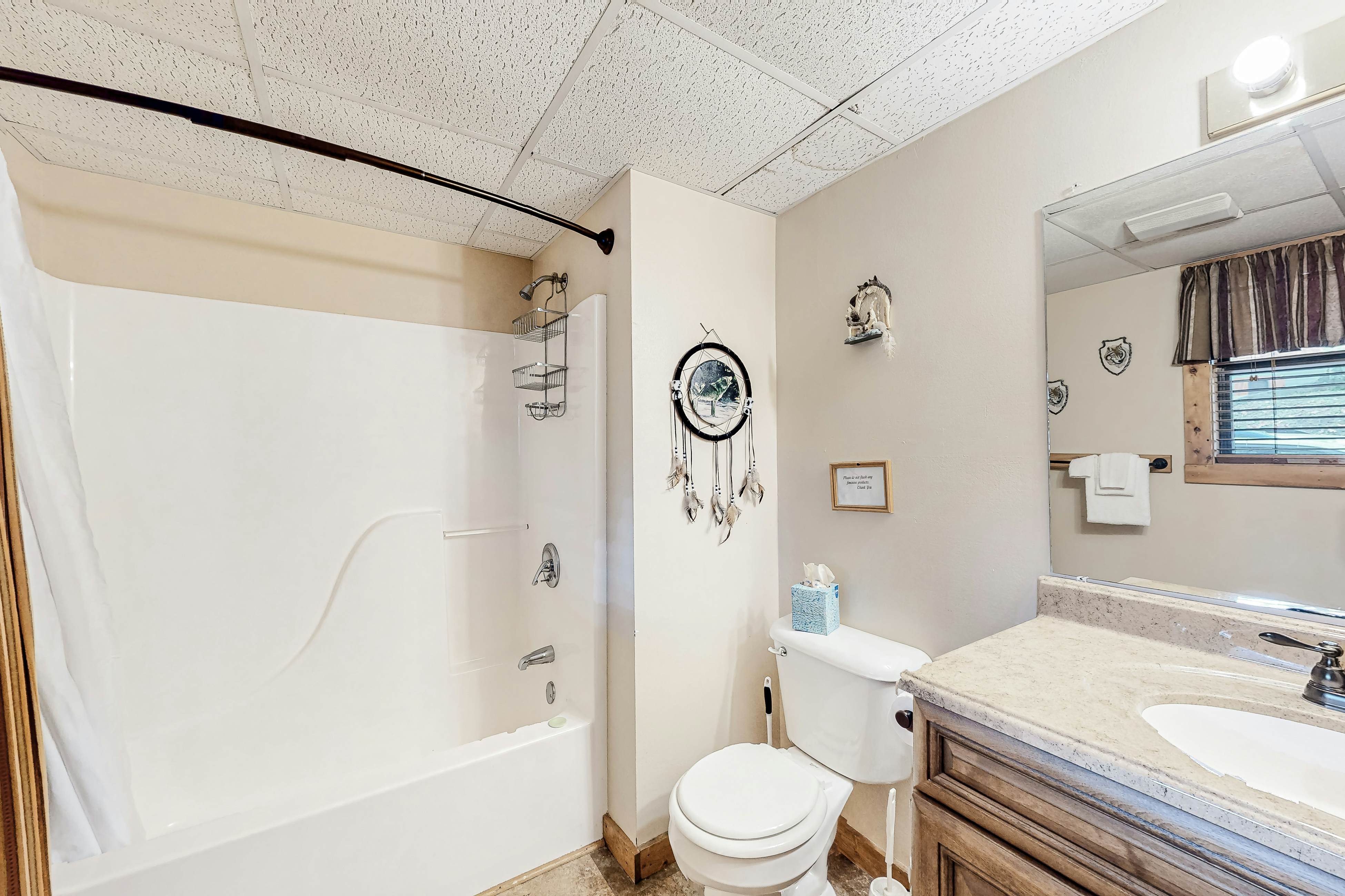 Casual Cabin with Private Hot Tub, Free Attraction Tickets, & Gas Fireplace