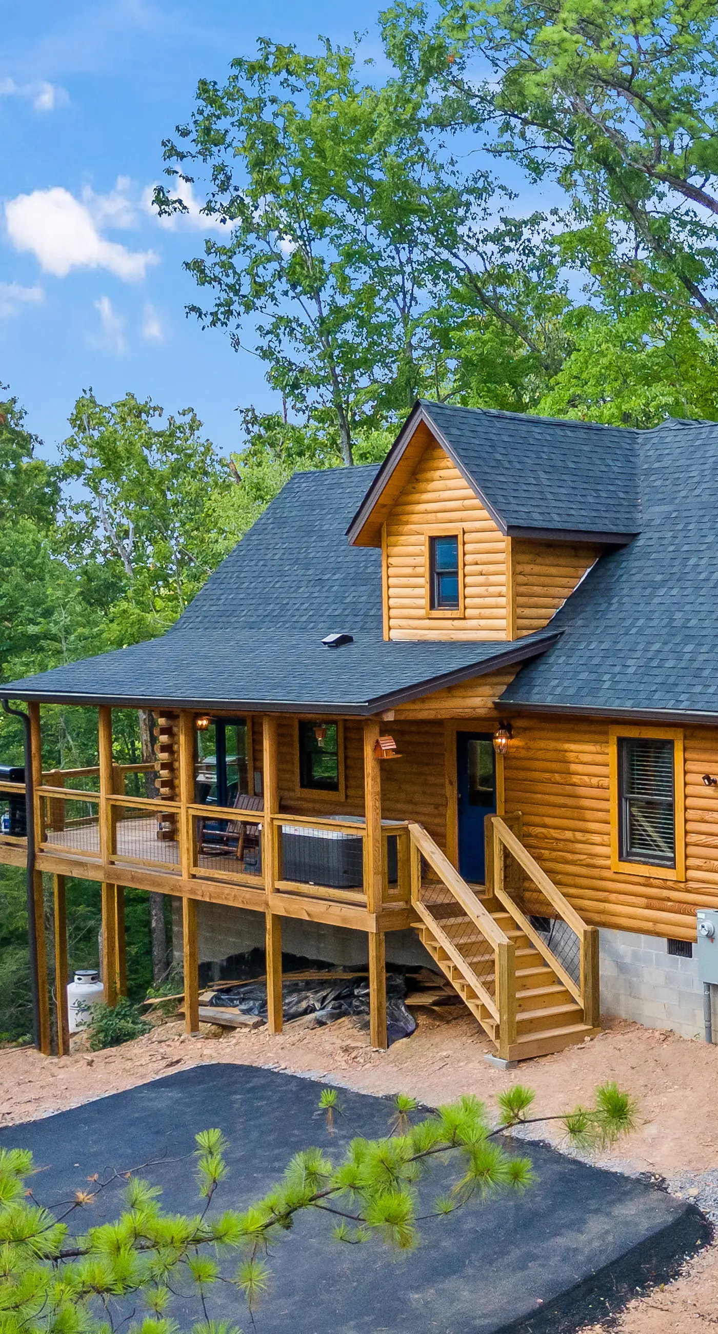 Mountain Cabin Retreat・Hot Tub・Arcade・Fireplace