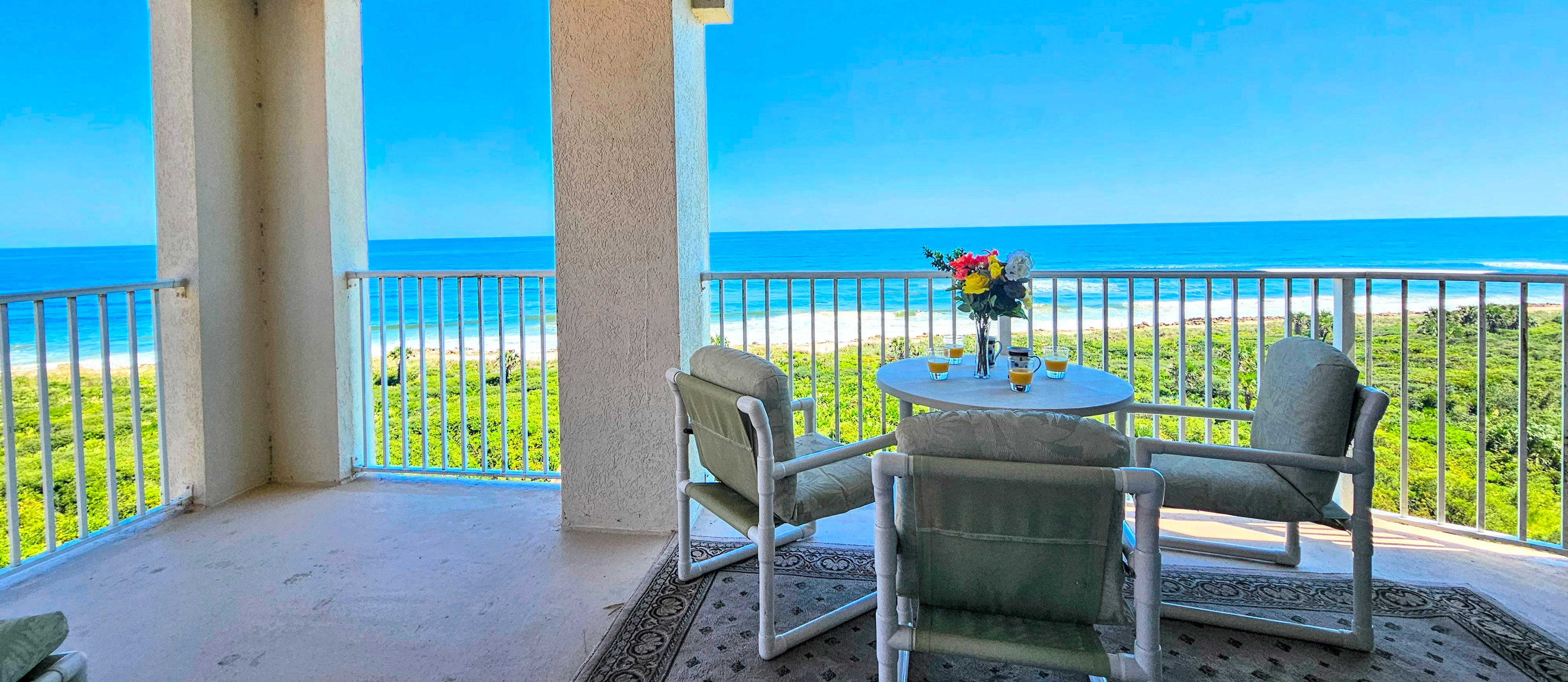 🌅"Surfclub Retreat"🌴6th Floor Penthouse Corner! Wraparound Balcony! Ocean Views!🏖️