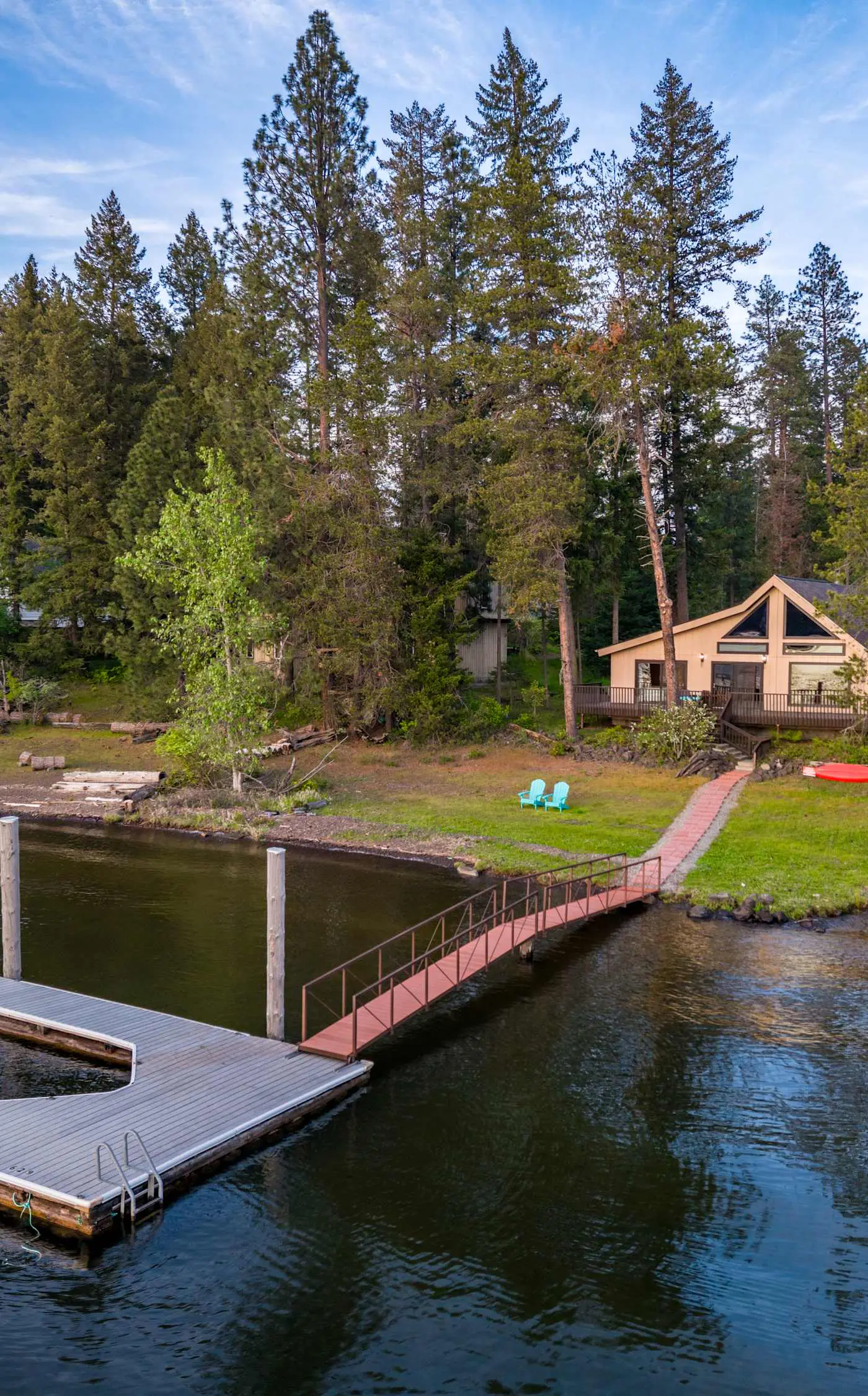 Lake Cabin 4BR - Private Dock & Views