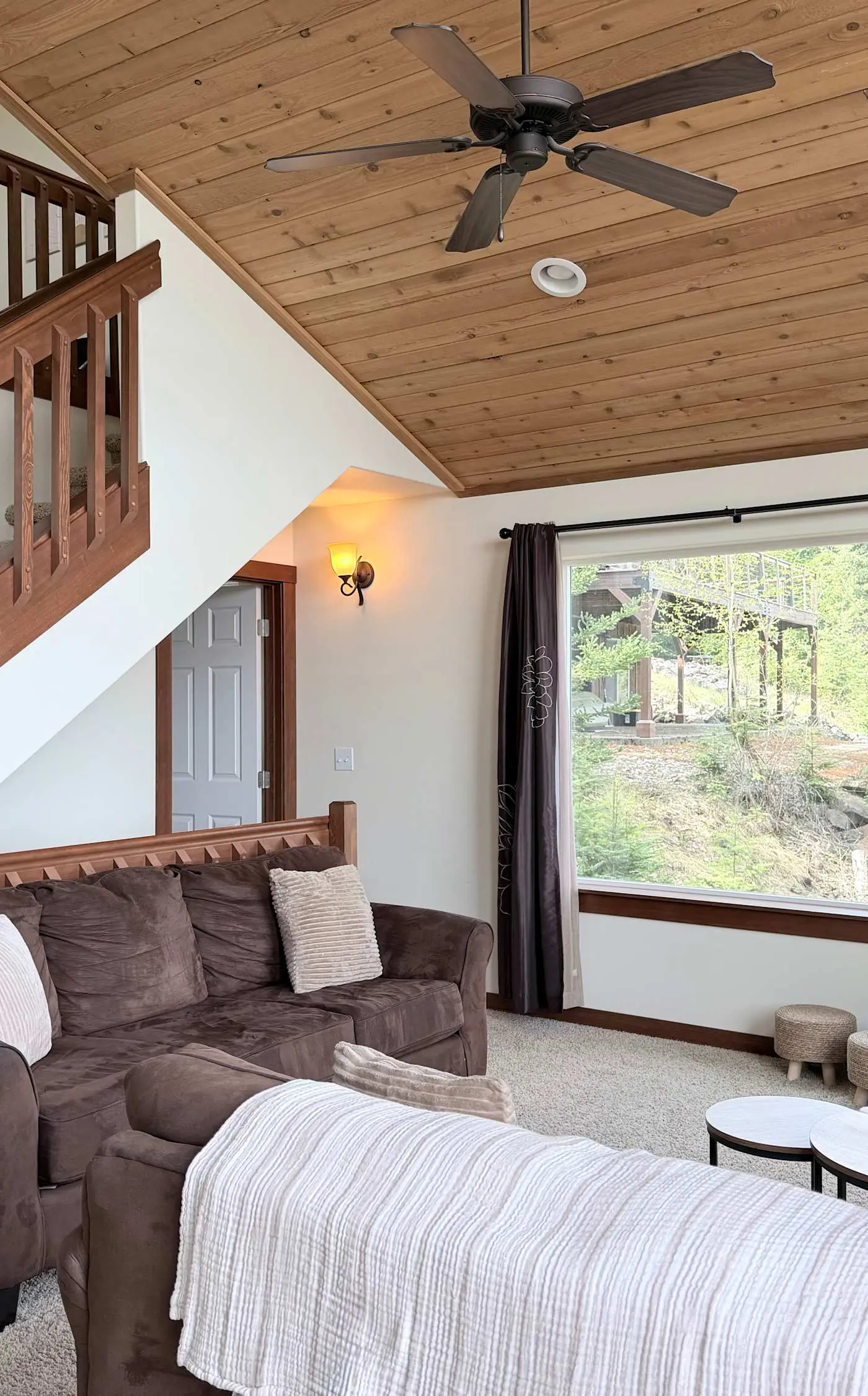 Lake views with large deck and lots of space