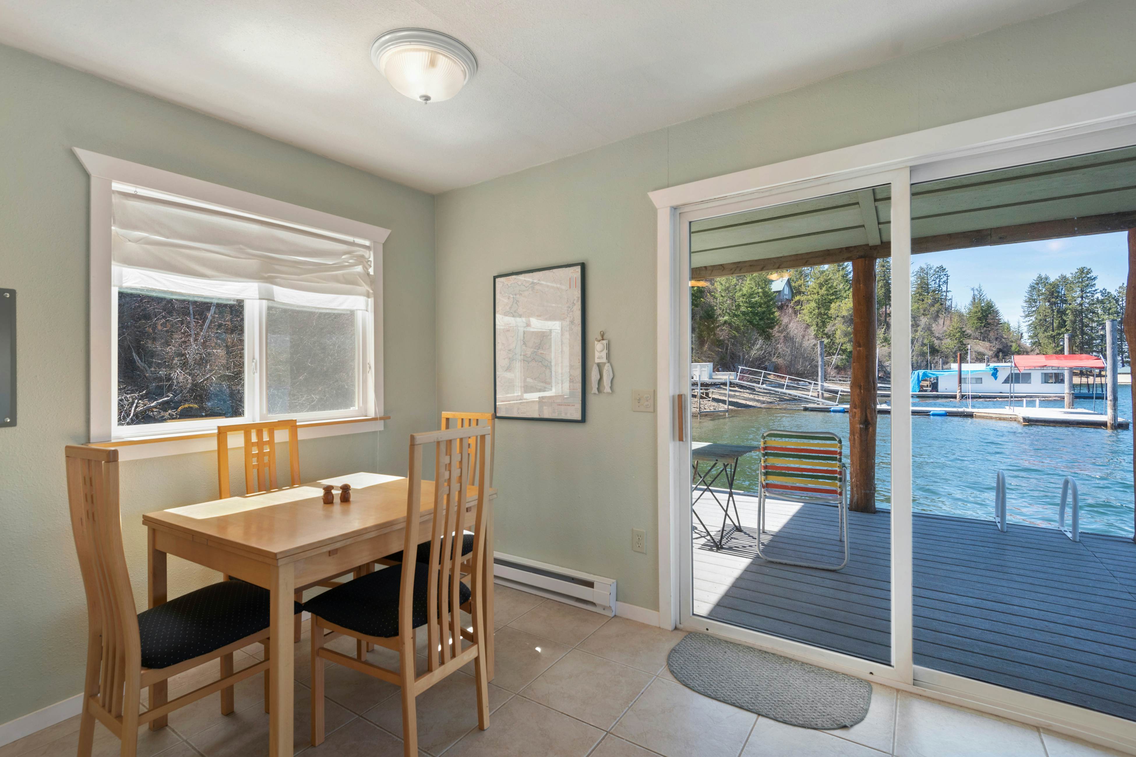 Two Lakefront Homes Retreat