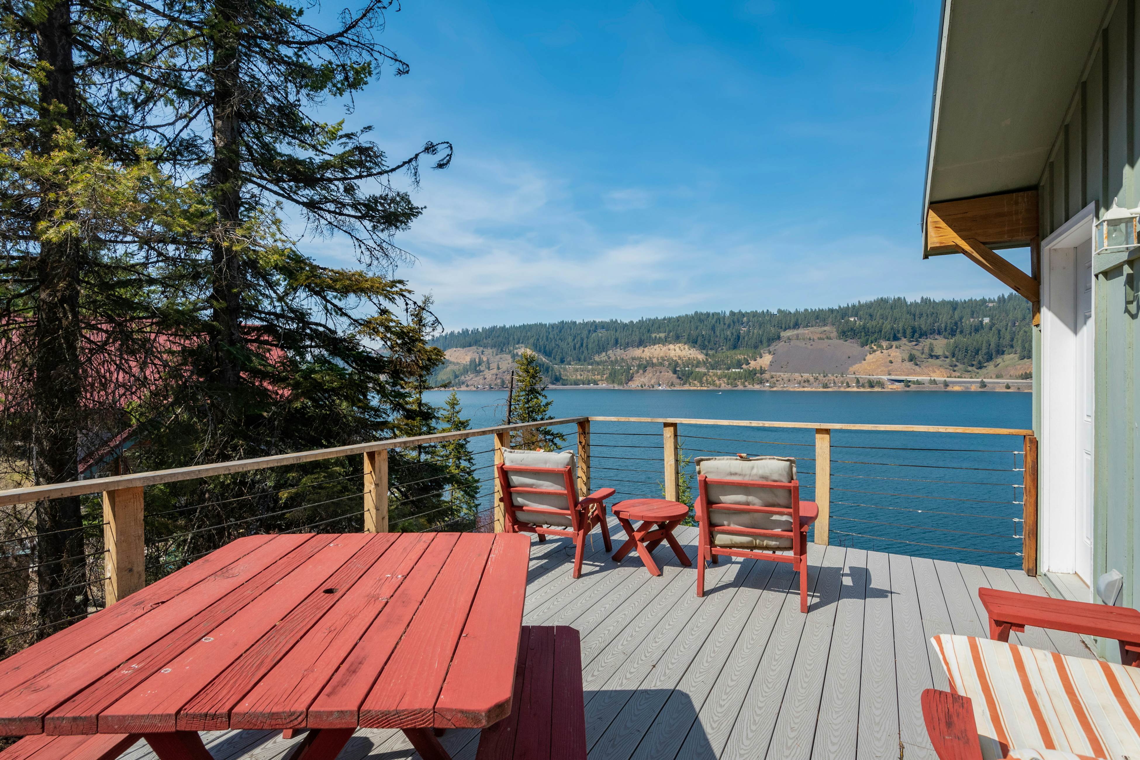 Two Lakefront Homes Retreat
