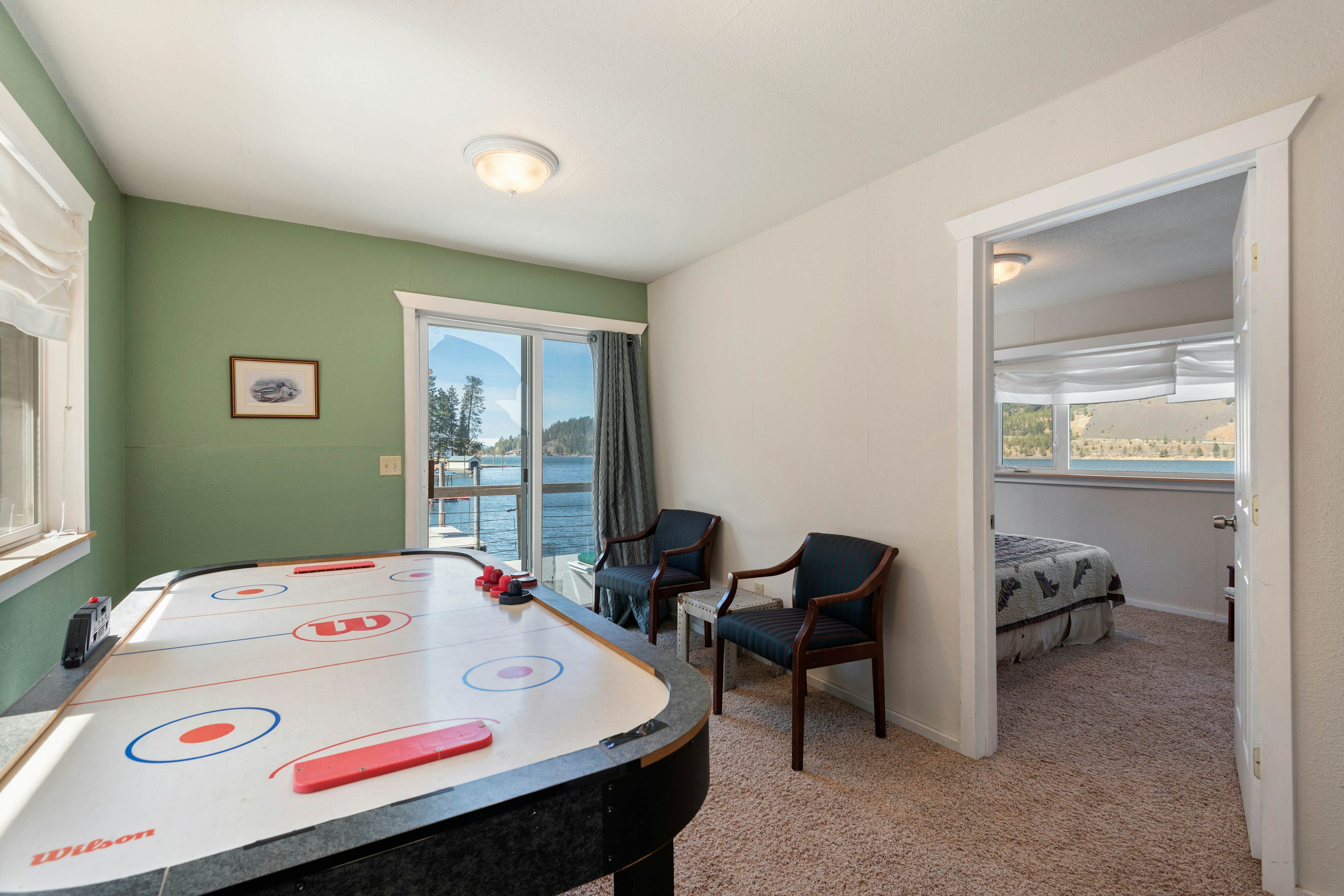 Two Lakefront Homes Retreat