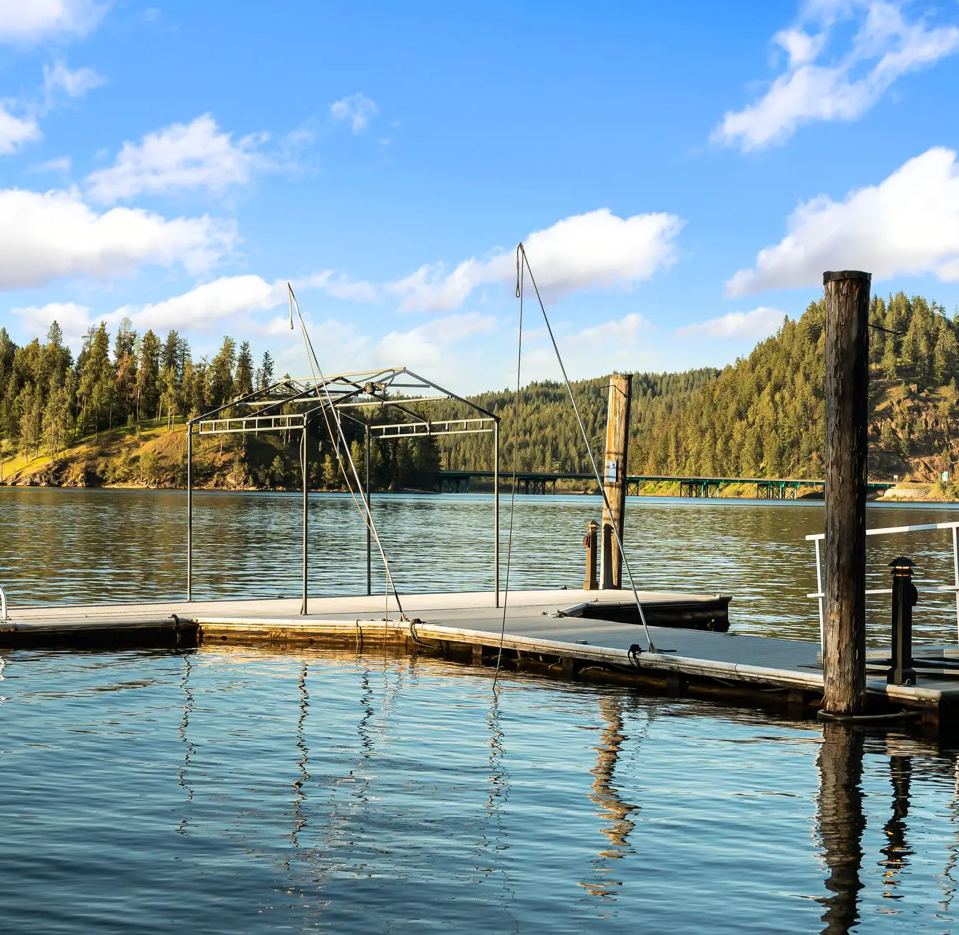 Lake Coeur d'Alene Cabin, Dock & Fire Pit