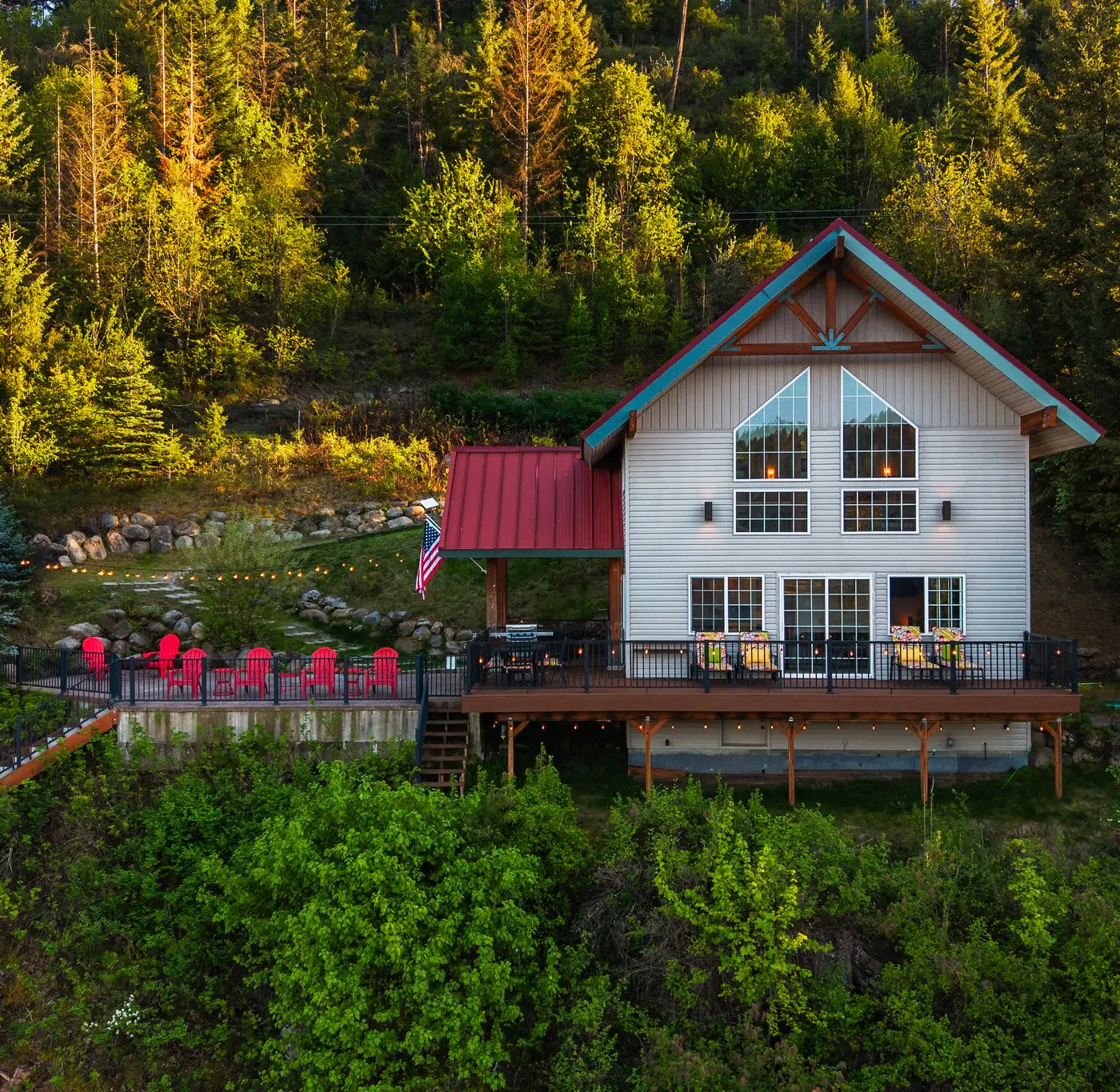 Lake Coeur d'Alene Cabin w/ Dock & Fire Pit