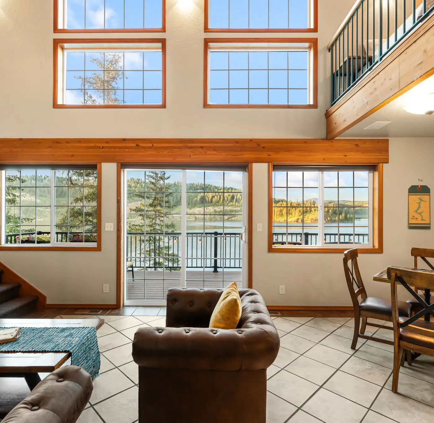 Lake Coeur d'Alene Cabin, Dock & Fire Pit