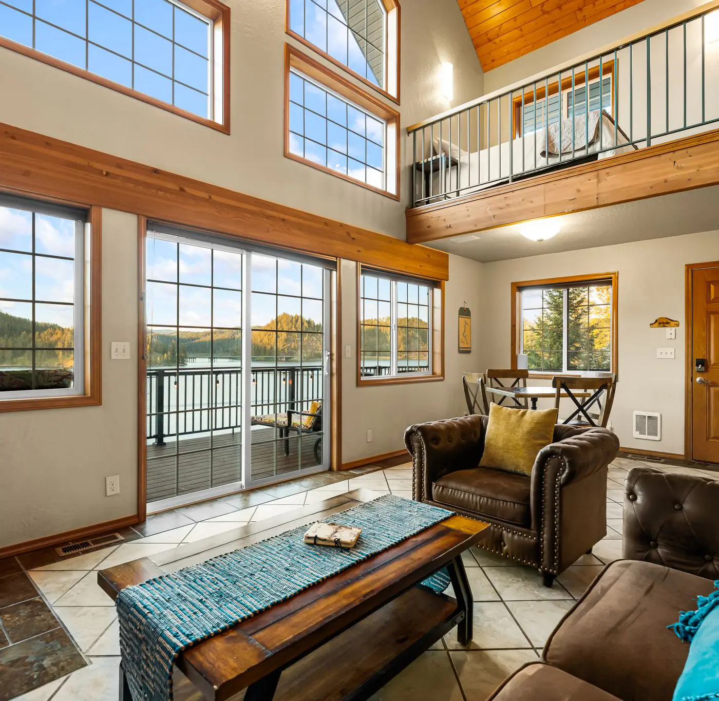 Lake Coeur d'Alene Cabin, Dock & Fire Pit