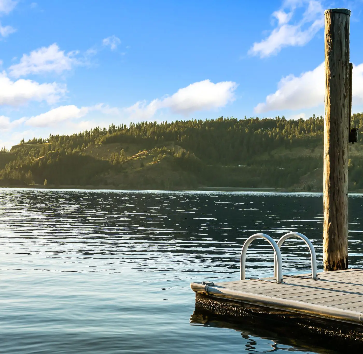 Lake Coeur d'Alene Cabin, Dock & Fire Pit