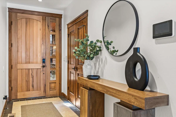 Spacious lake retreat with dock, views and hot tub