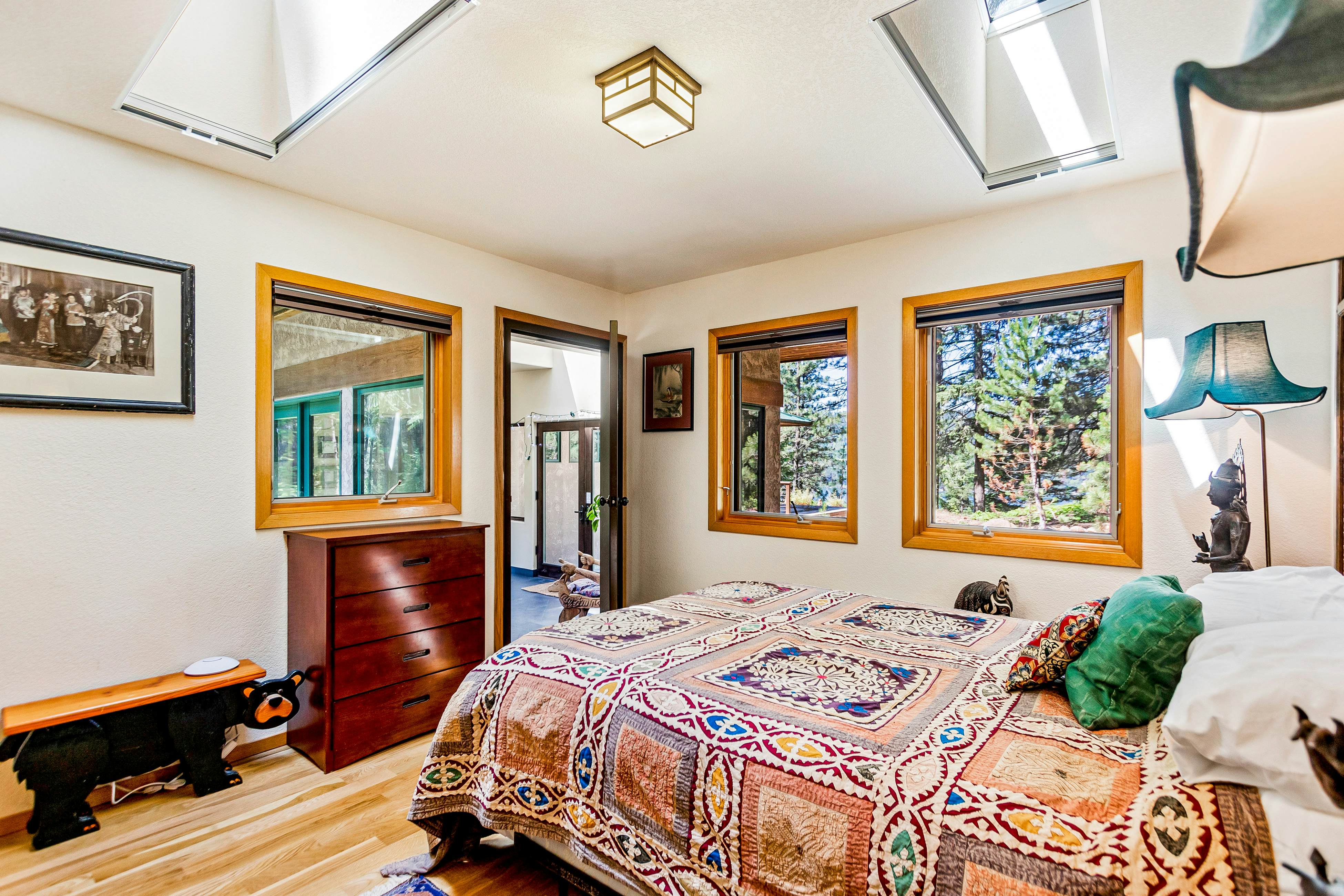 Rustic Modern Forest Home