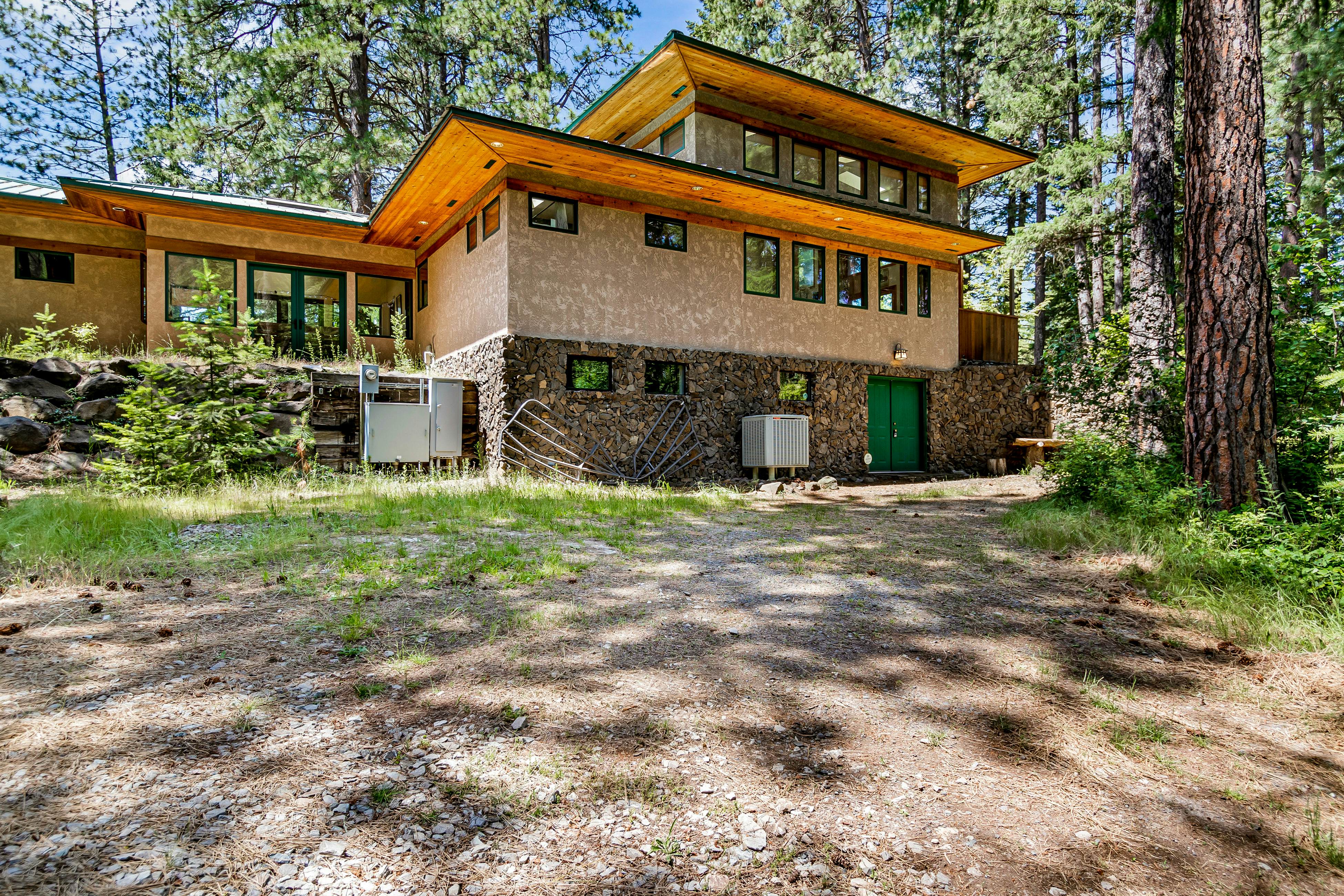 Rustic Modern Forest Home