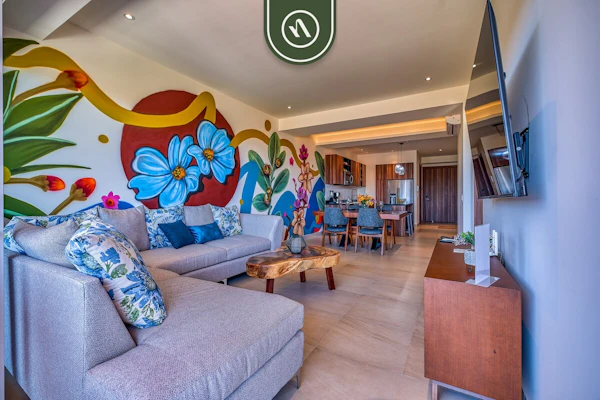 2BR Nuevo Vallarta Condo | Pool, Gym, Beach Nearby