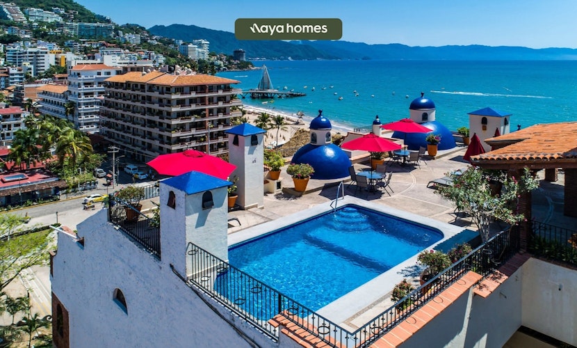 Ocean view 1Br Condo-Balcony-Beach-Pool - 301