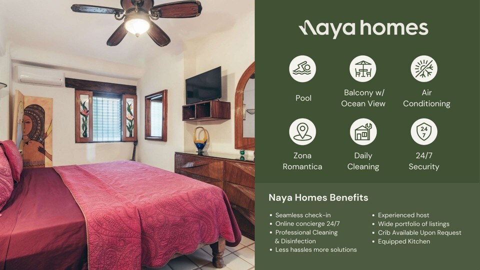 Ocean View 1Br Condo-Balcony-Beach-Pool - 502