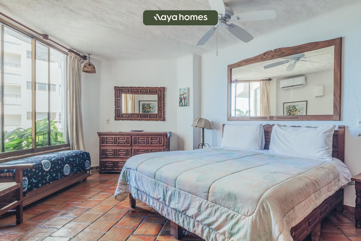 Ocean view 2Br Condo-Balcony-Beach-Pool - 604