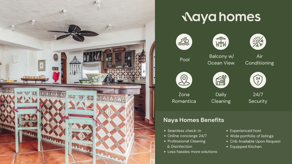 Ocean view 3Br Condo-Balcony-Beach-Pool - 812