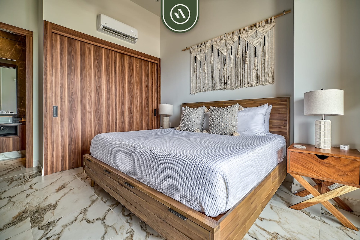 2BR Penthouse in Nuevo Vallarta - Terrace - Pool