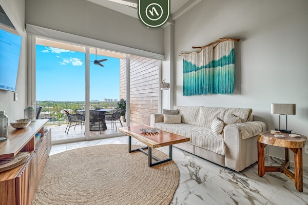 2BR Penthouse in Nuevo Vallarta - Terrace - Pool