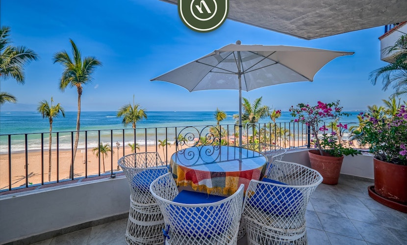 Ocean view 2Br Condo-Balcony-Beach-Pool - 310