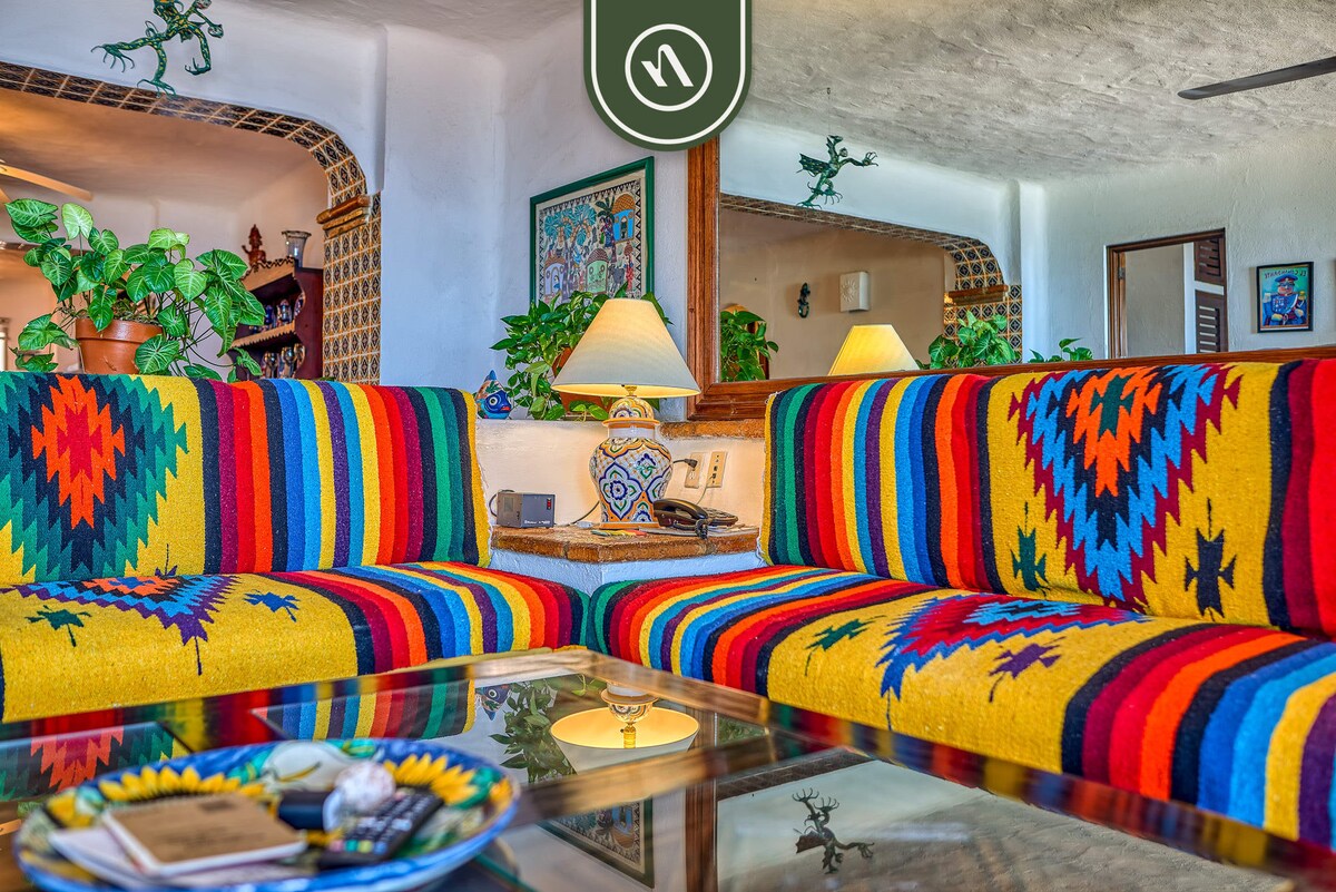 Ocean view 2Br Condo-Balcony-Beach-Pool - 310