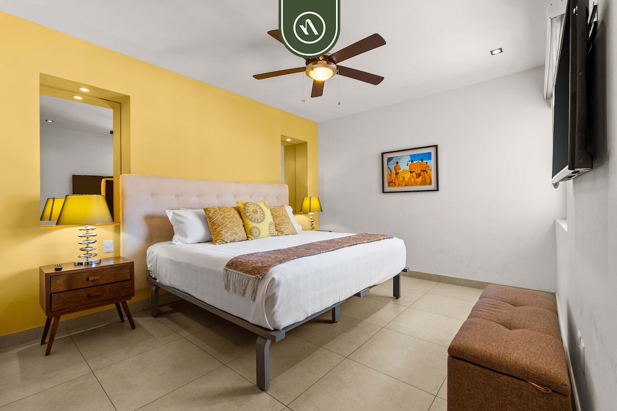 Amazing 1 BR Condo in Romantic Zone - Rooftop Pool