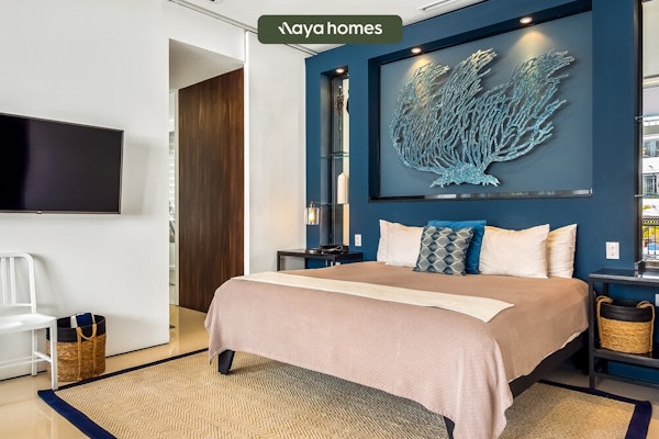 Stylish King-Bed Unit - Pool - Ocean View - Gym