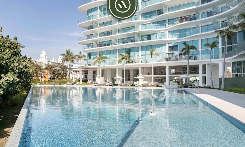 New 2BR APT - Beach Access - Pool - GYM - Jacuzzi