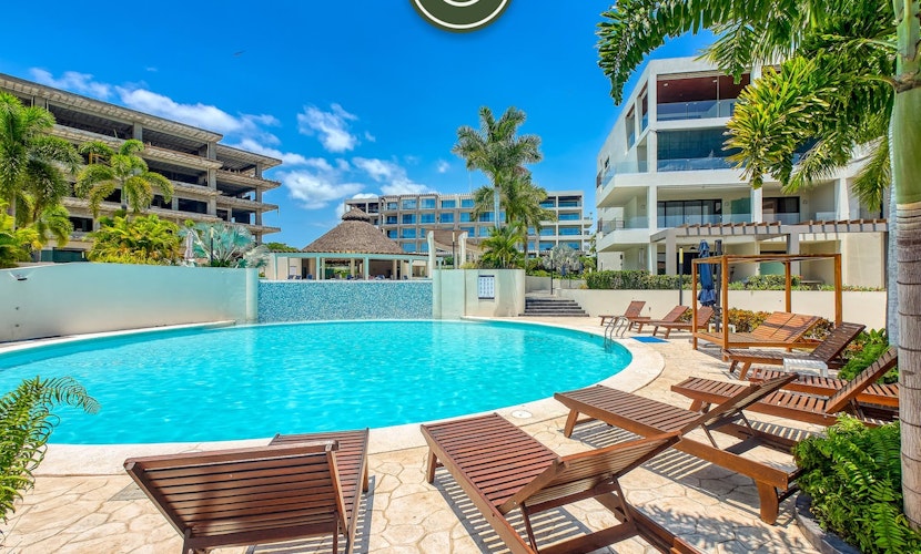 2BR Condo in Bucerias - Pickleball Court - Gym