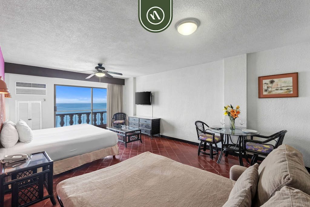 Beachfront studio near downtown Puerto Vallarta