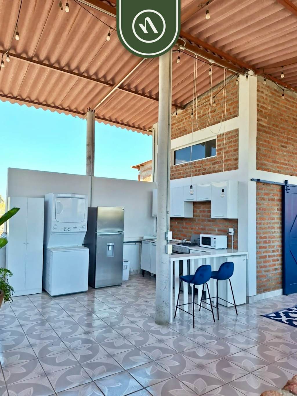 1BR Bucerías Upper Floor, AC, WiFi, Balcony