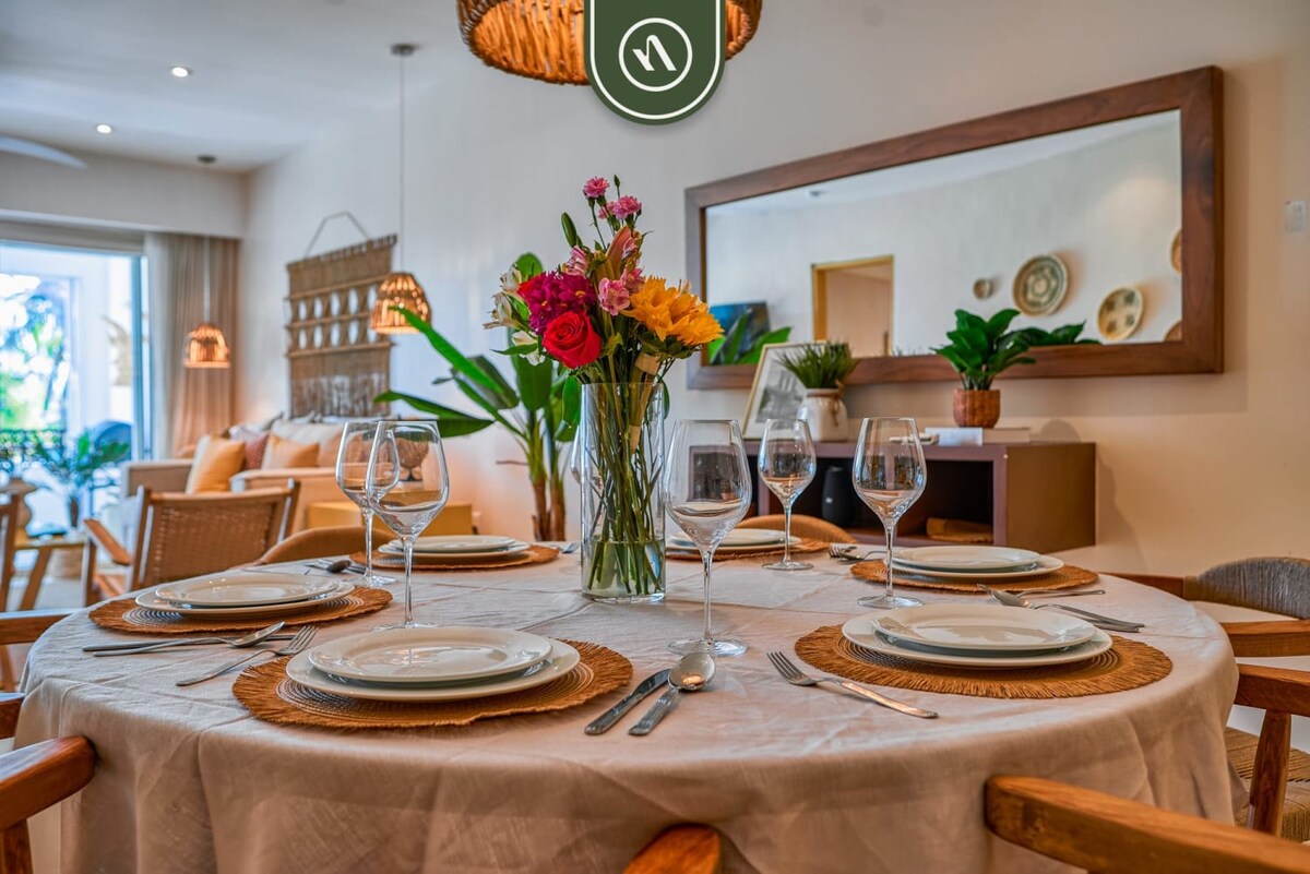 Amazing 2BR Condo in Nuevo Vallarta - Pool - King