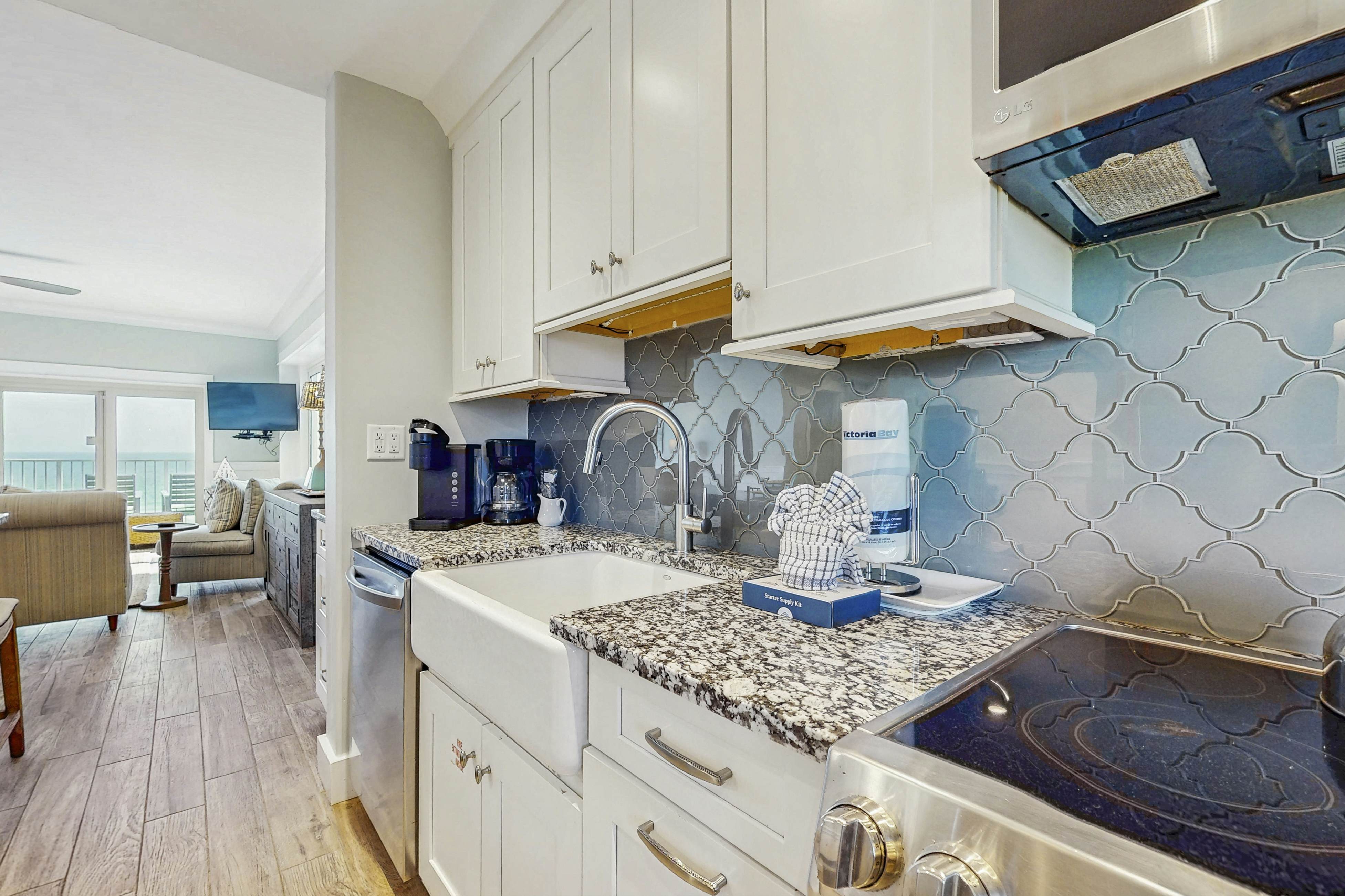 Large Beachfront Villa with Balconies and Pool