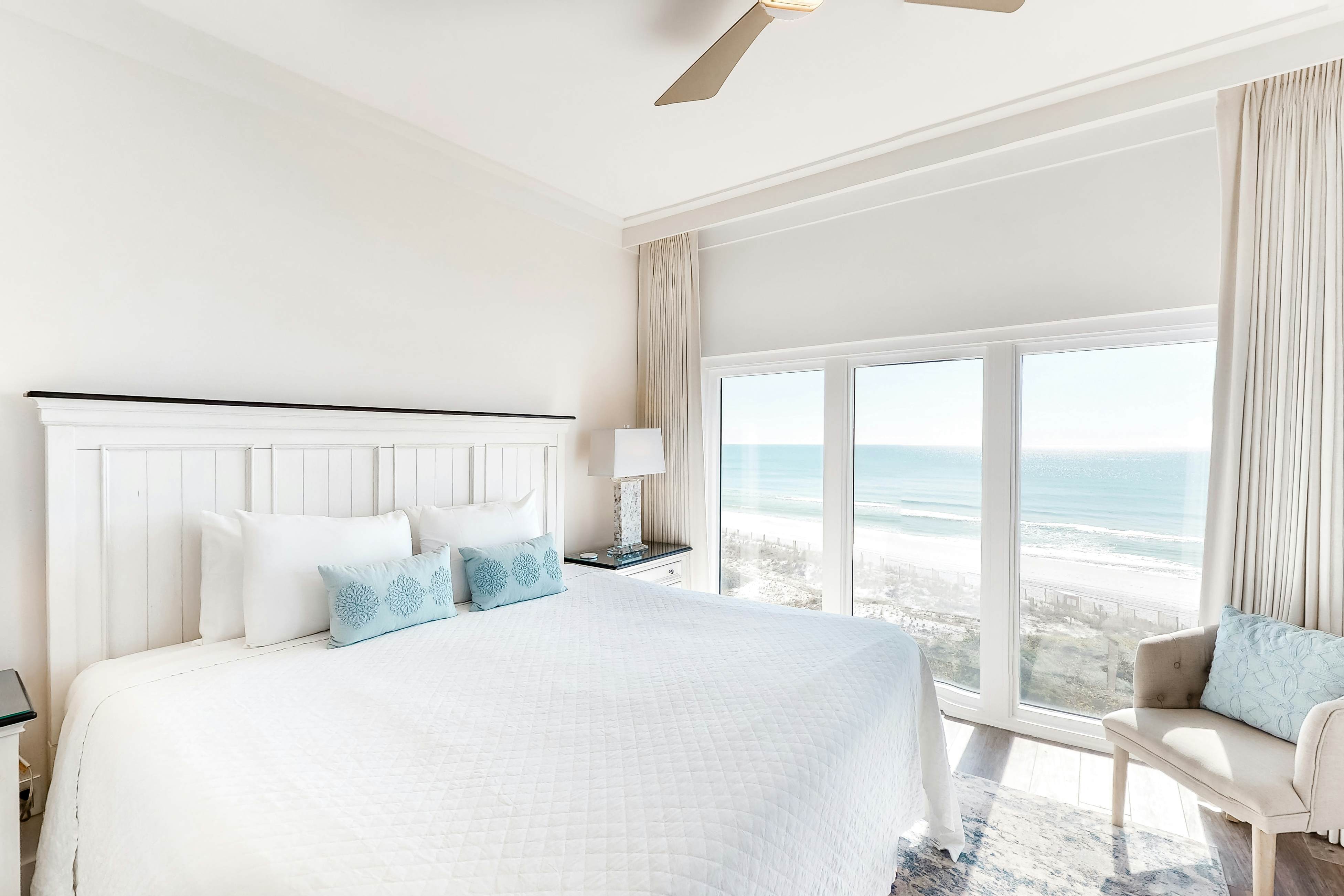 Bright Waterfront Condo with Pool and Hot Tub