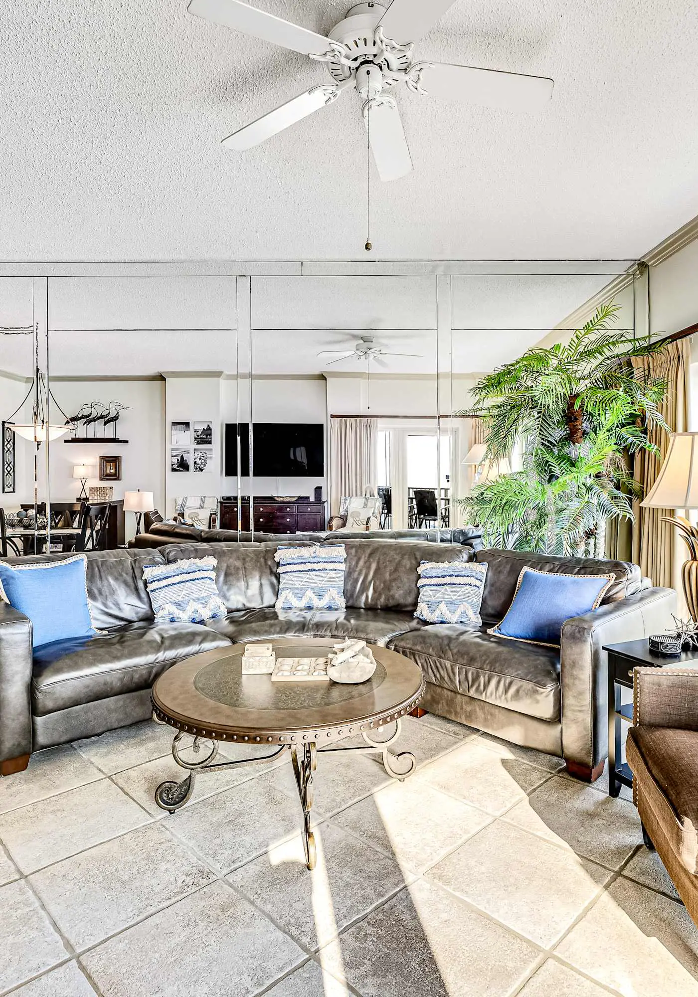 2BR beachfront villa with Gulf views