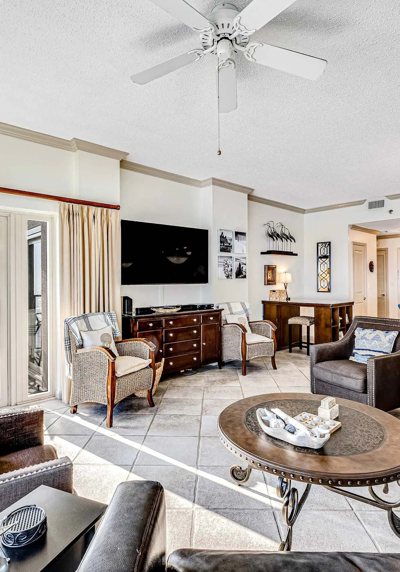 2BR beachfront villa with Gulf views
