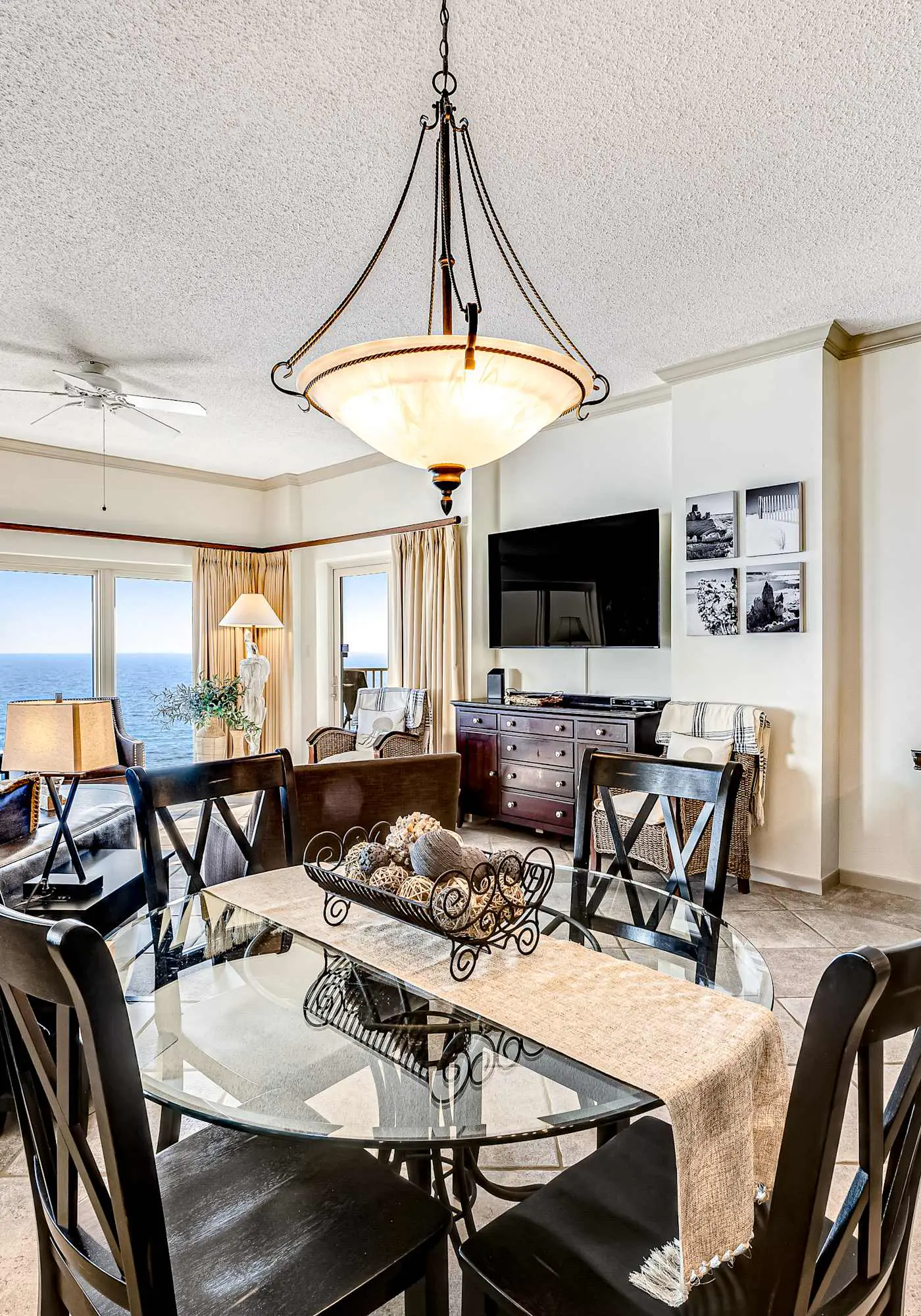 2BR beachfront villa with Gulf views