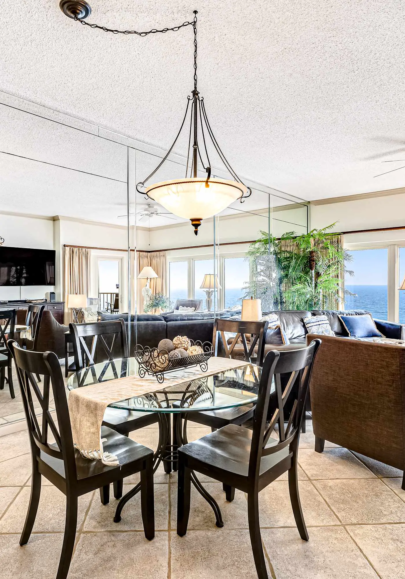 2BR beachfront villa with Gulf views