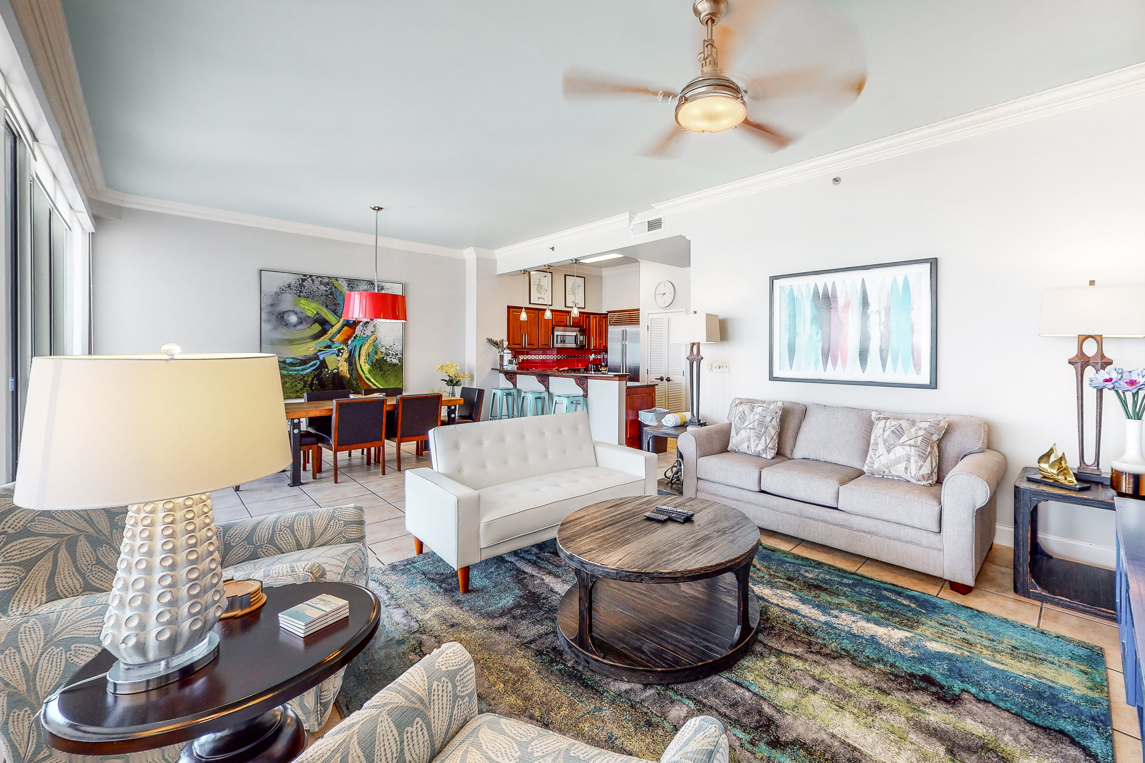 15th-Floor Beachfront Condo with Gulf Views