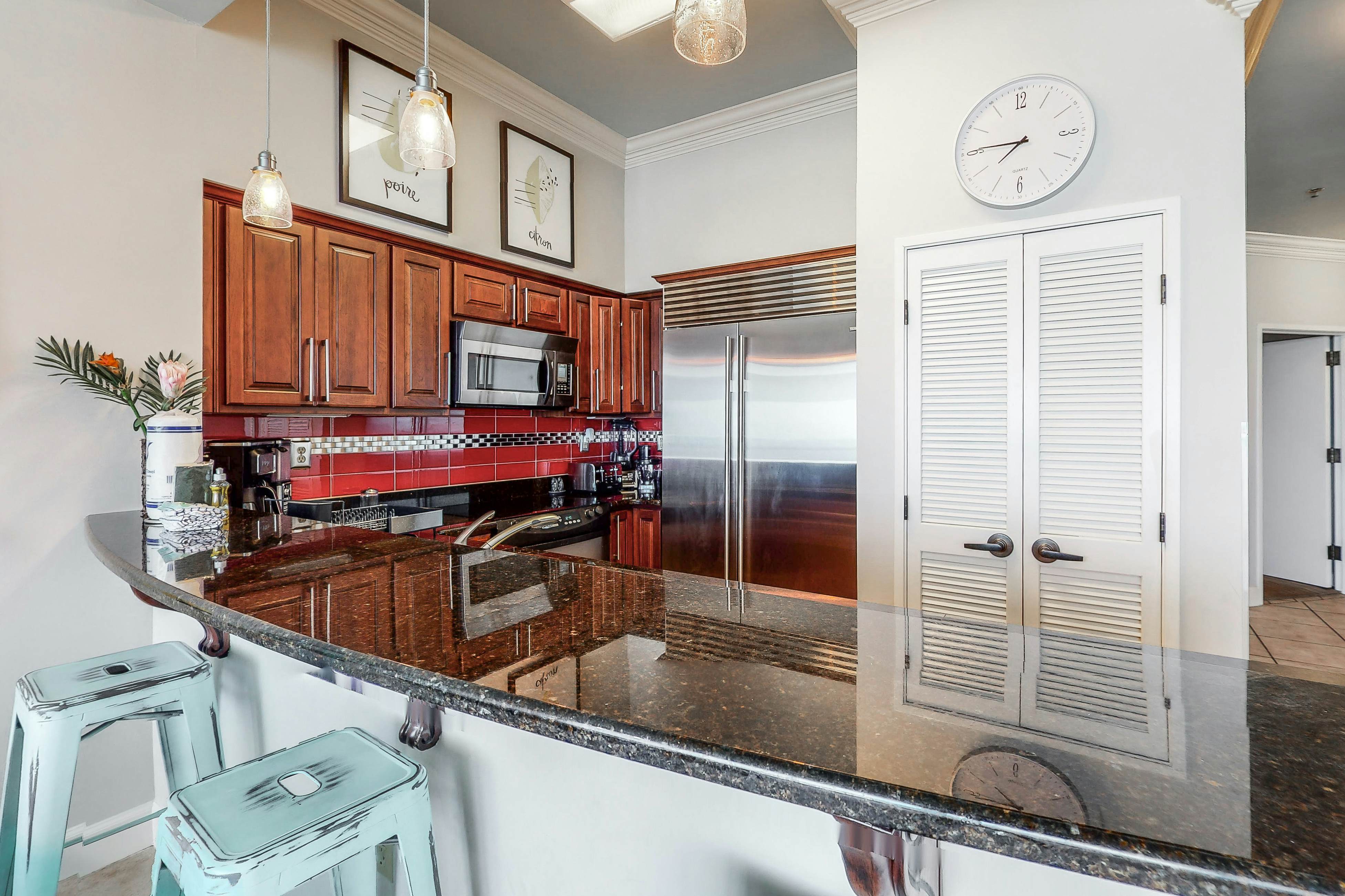 15th-Floor Beachfront Condo with Gulf Views