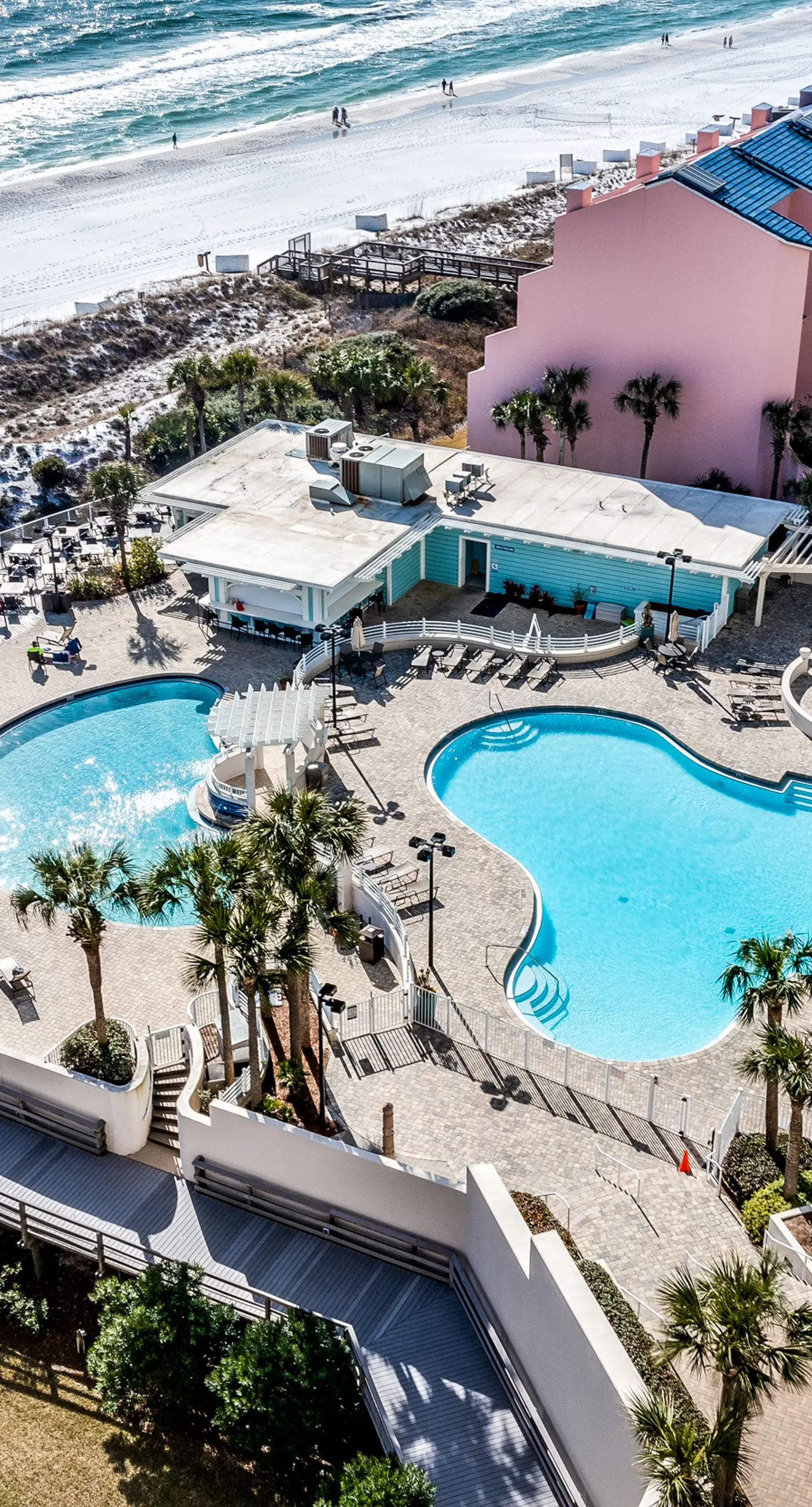 Ground-Floor Beach Retreat with Pool and Gulf Views