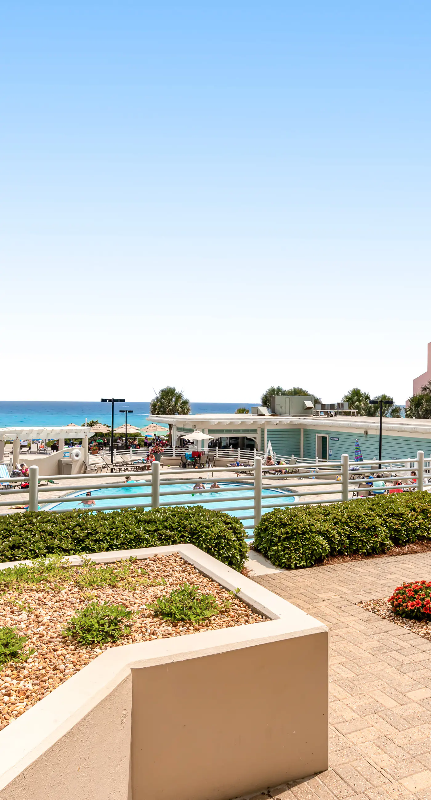 Ground-Floor Beach Retreat with Pool and Gulf Views