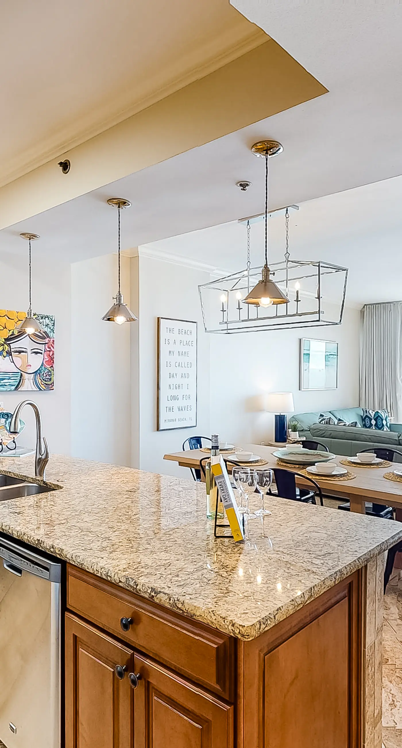 Waterfront Condo with Pool Gym and Hot Tub