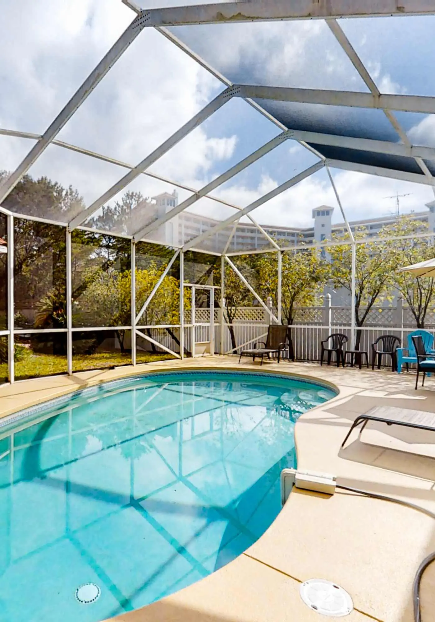 3BR resort home with private heated pool