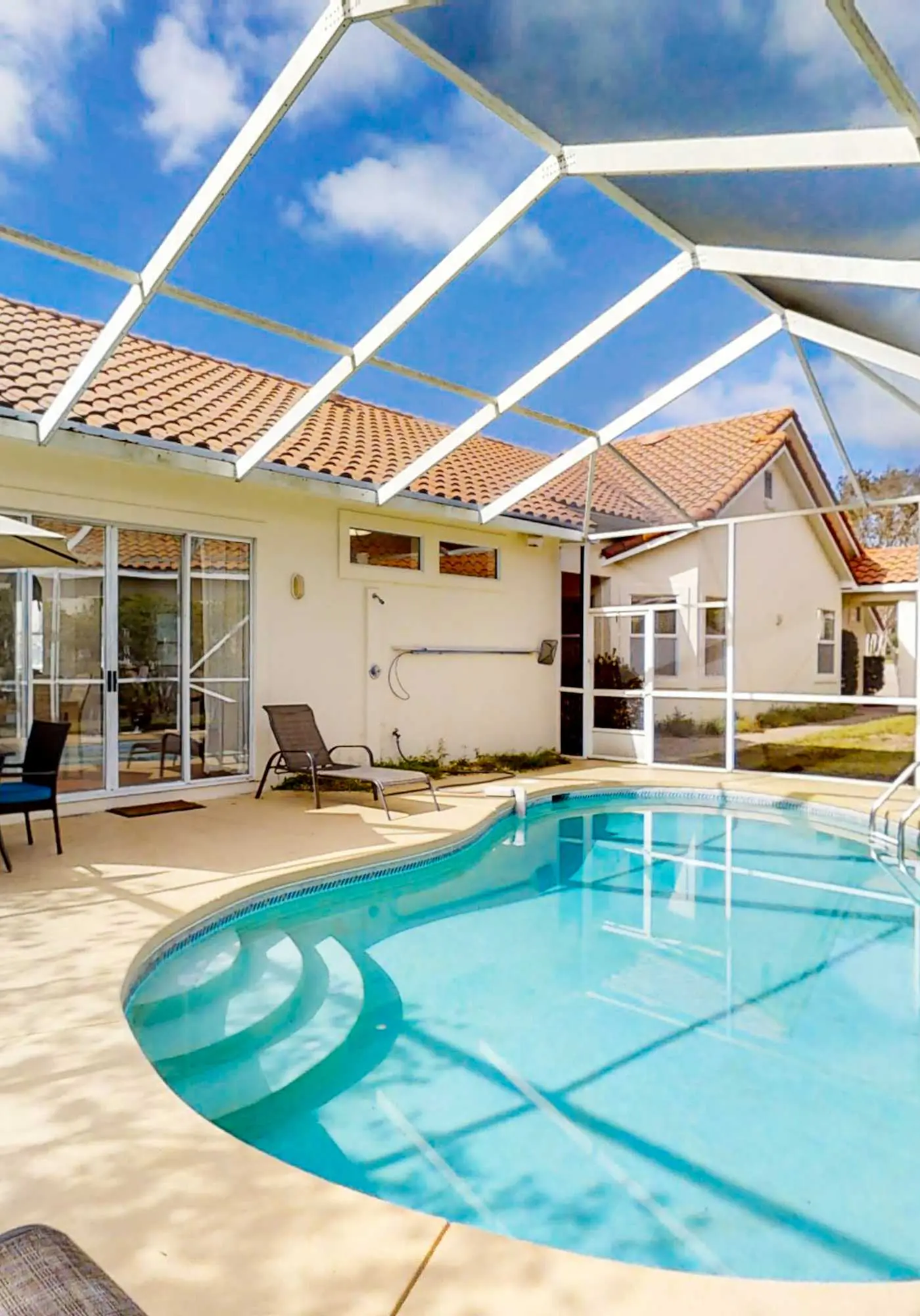 3BR resort home with private heated pool