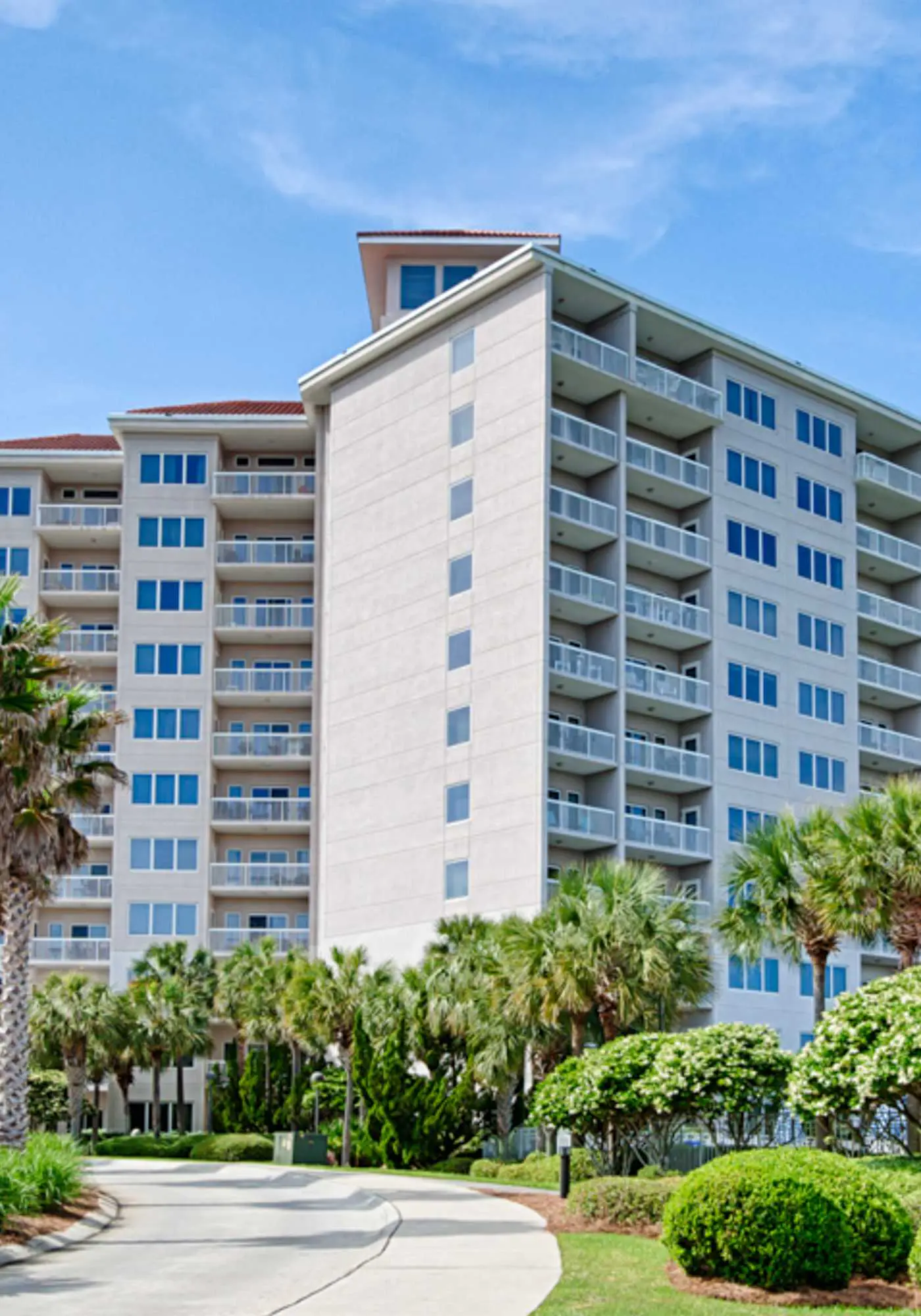 Exclusive Gulf view condo with hot tub access
