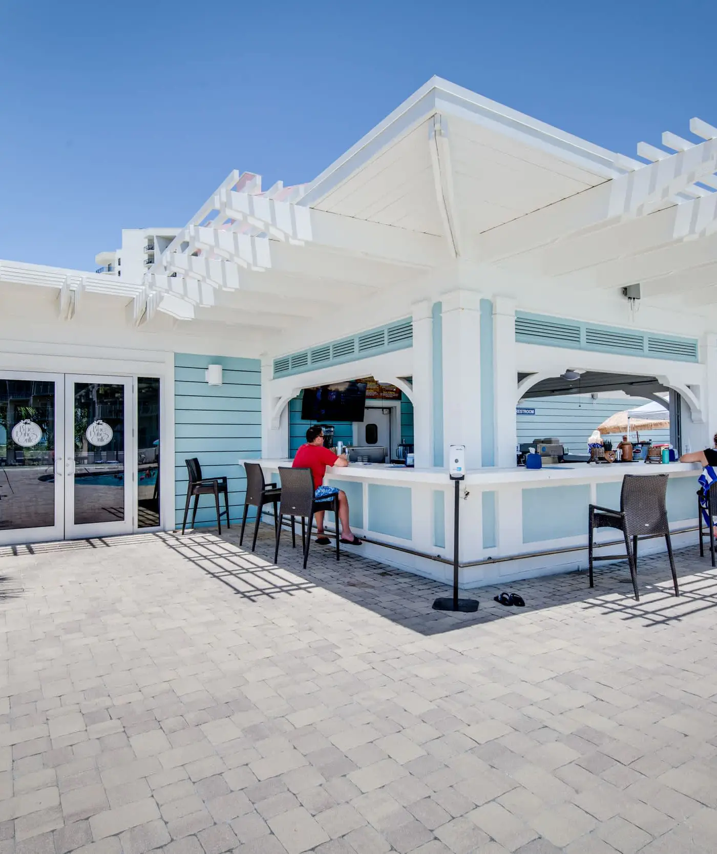 Exclusive Gulf view condo with hot tub access