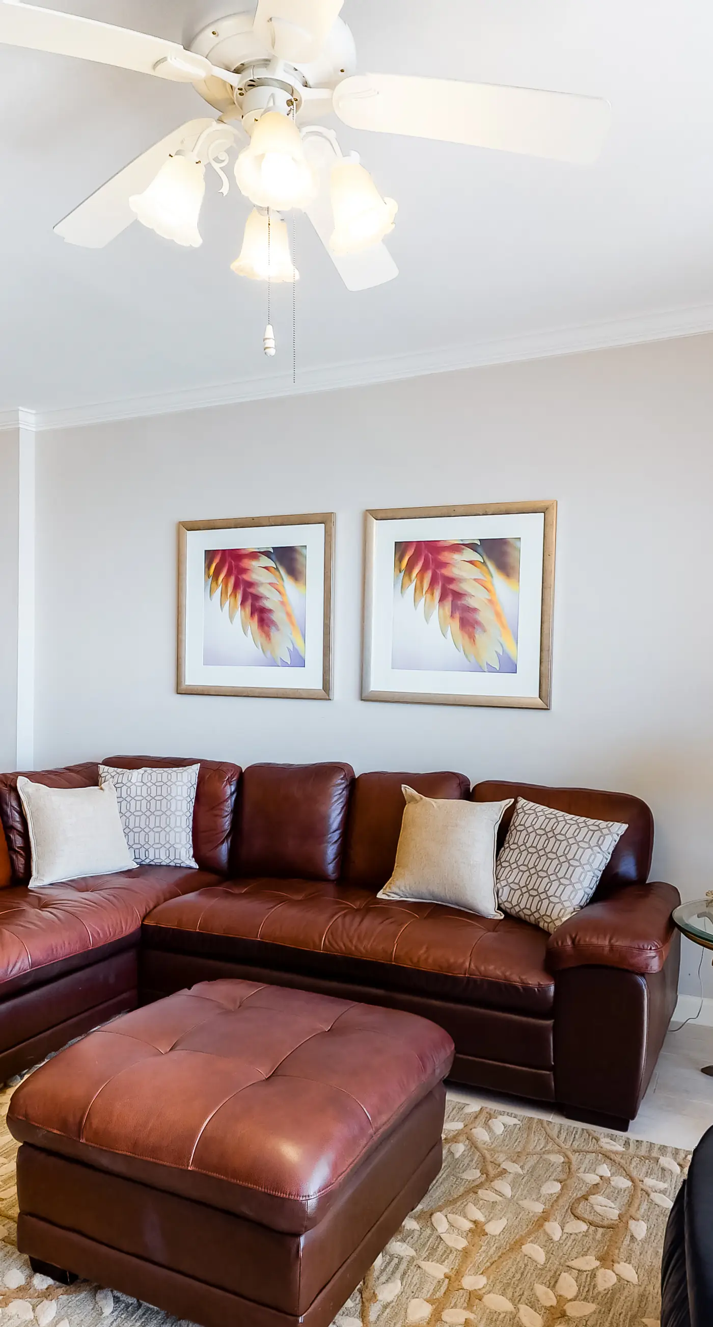 Beachfront condo with Gulf views